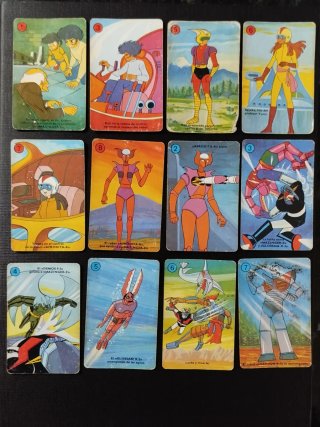CARTAS MAZINGER Z AÑO 1978