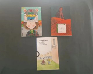 Lote de 9 libros infantiles y juveniles.