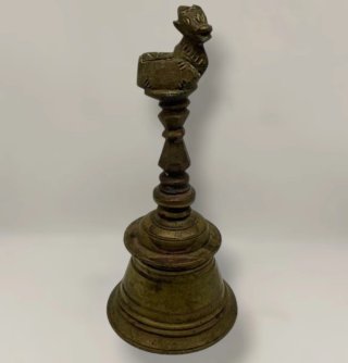 Campana in bronzo indù