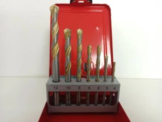 ESTUCHE 7 BROCAS MULTI MATERIAL WURTH