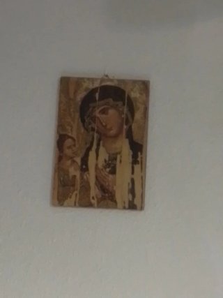Cuadro religioso antiguo
