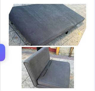 Cama Plegable Gris
