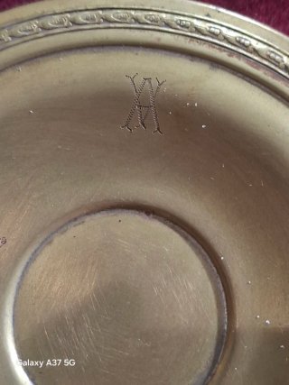 Plato limosnero del siglo XIX