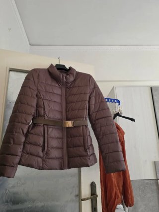 Piumino mezza stagione Zuiki marrone