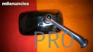 Espejos cromados de moto Harley Dawidson