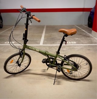 Bicicleta Plegable FabricBike 20 7V Verde