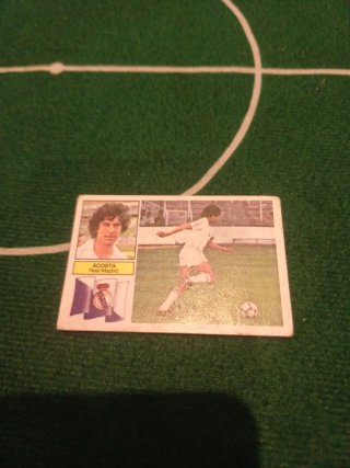 Cromo Liga Este 82-83 Acosta (Real Madrid)