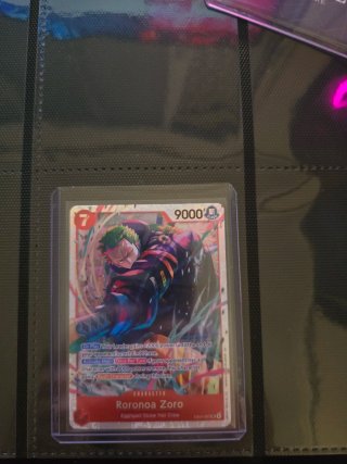 Carta One Piece Roronoa Zoro SR OP08-007