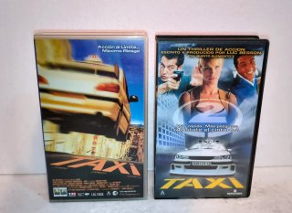 2 Películas VHS Taxi y Taxi 2
