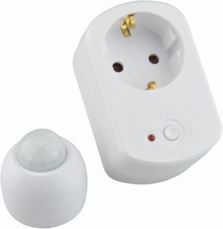 Enchufe inalámbrico para detector de movimiento, c
