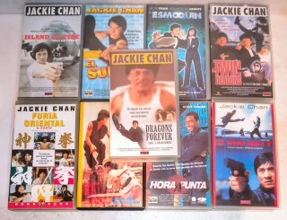 Lote 9 Películas VHS Jackie Chan