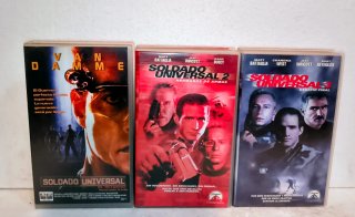 3 Películas VHS Jean-Claude Van Damme