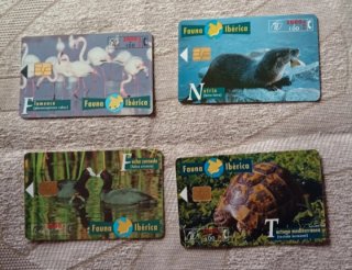 Antiguas tarjetas telefónicas. 3,50€ unidad