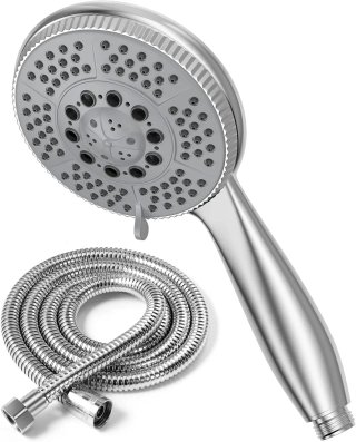 Vinabo Alcachofa de ducha + 1,5 m flexible de duch