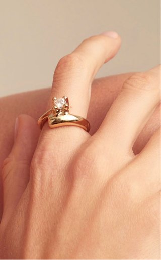 Anillo Nuebo Unode50 Bañado en Oro