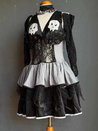 Disfraz halloween de Bruja Gótica, Emo