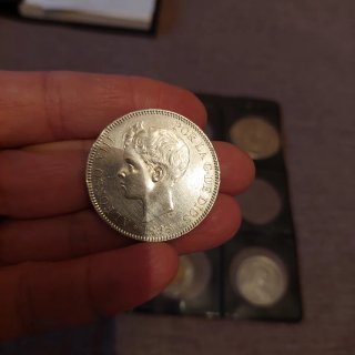 Moneda 5 Pesetas Alfonso XIII 1898