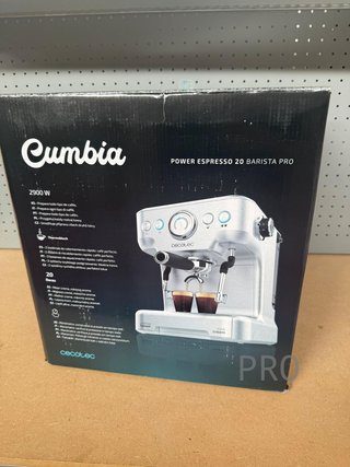 Cecotec Cafetera Express Power Espresso 20 Barista Pro
