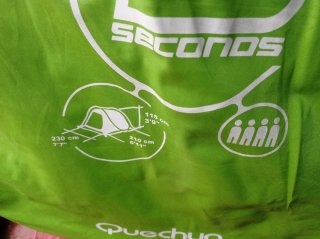 Tienda de campaña Quechua 2 Seconds 4 plazas