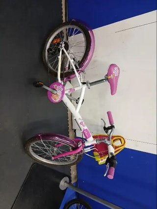 btwin 20 rosa blanco