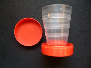 Vaso Plegable Vintage Años 80