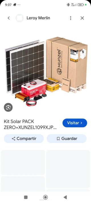 Kit Solar XUNZEL PACK ZERO+ Pack  venta en persona