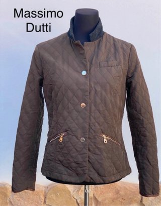 Chaqueta Acolchada Massimo Dutti Marrón