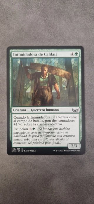 Carta Magic: Intimidadora de Caldaia