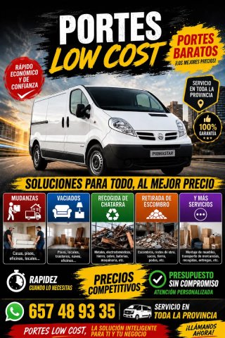 Portes y Vaciados