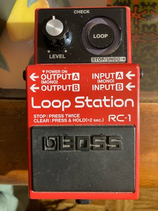 Pedal Looper BOSS RC-1