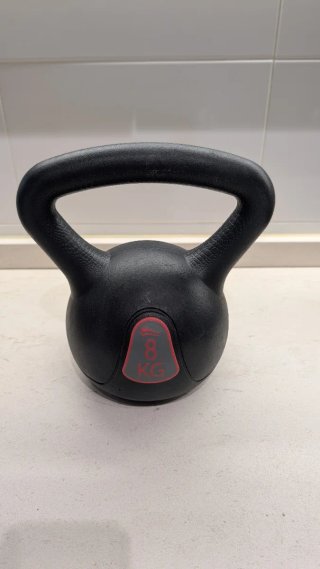 Kettlebell de 8kg y de 6kg