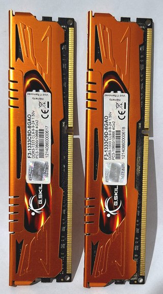 2 Módulos RAM DDR3 G.SKILL Ares