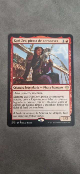 Carta Magic: Kari Zev, pirata de aeronaves