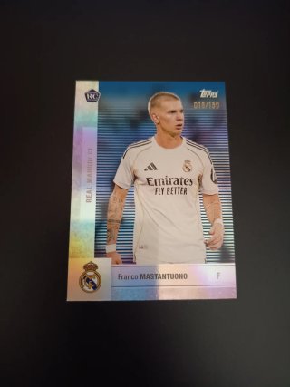 Carta Topps Franco Mastantuono Topps 018/150