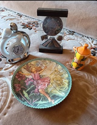 Set di 4 oggetti decorativi vintage. Lotto oggetti