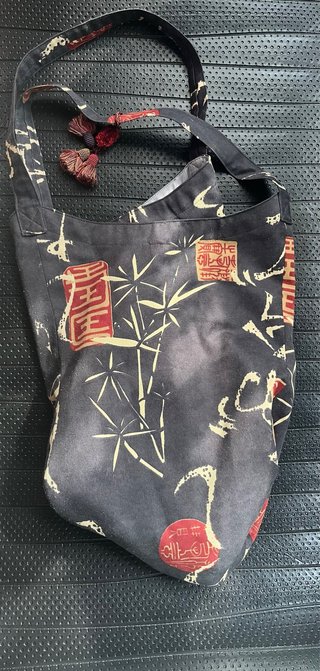 Bolsa Tote Artesanal Estampada