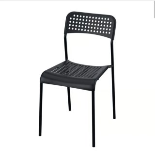 2 Sillas de comedor IKEA negras