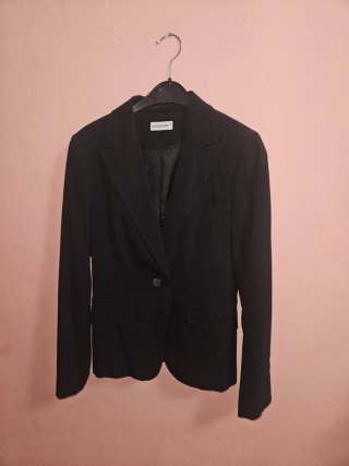 Blazer Negro Clockhouse