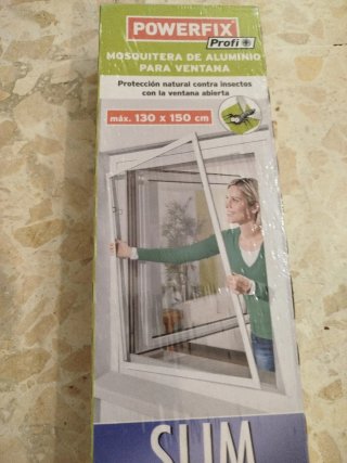 Mosquitera de Aluminio Powerfix 130x150 cm