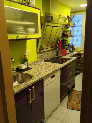 Muebles de cocina, encimera granito. Negociable