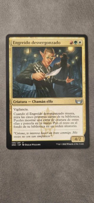 Carta Magic: Engreído desvergonzado