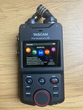 Registratore Tascam Portacapture X6