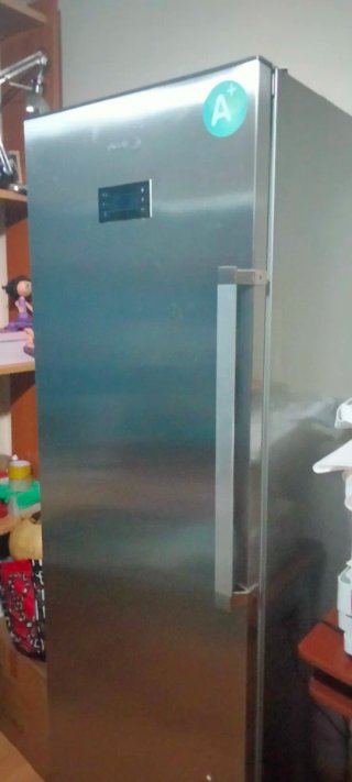 Congelador Vertical Acero Inoxidable