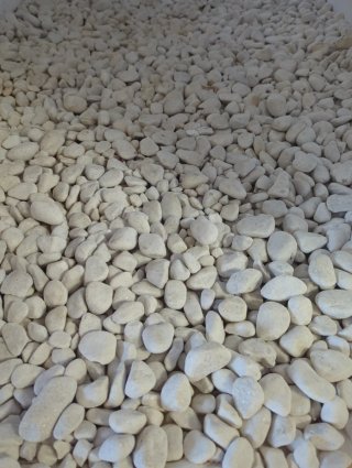 Piedras Blancas Decorativas 5€/kg