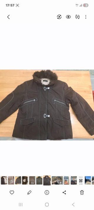 Chaqueta Marrón Tintoretto Talla L/XL