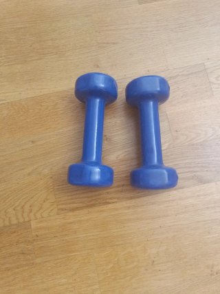 Set de 2 Mancuernas Azules