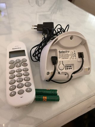 Teléfono inalámbrico Selecline blanco