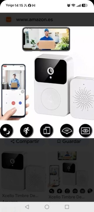Timbre con Cámara Xcello