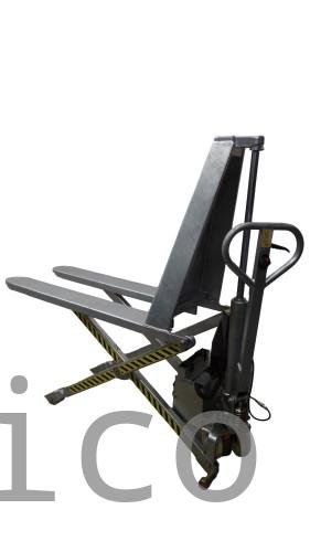 Transpaleta Tijera Galvanizada Eléctrica - 1000 Kg