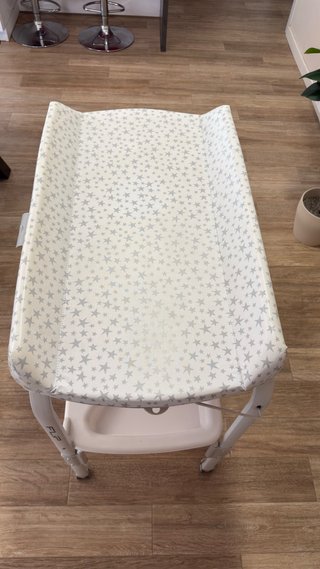Bañera Cambiador con Estampado de Estrellas